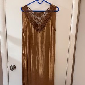 Anthropologie THML Maxi Dress Sz L